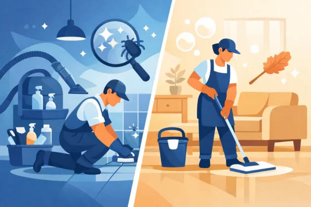Deep Cleaning vs Regular Cleaning Explained 1 Deep Cleaning vs Regular Cleaning Explained