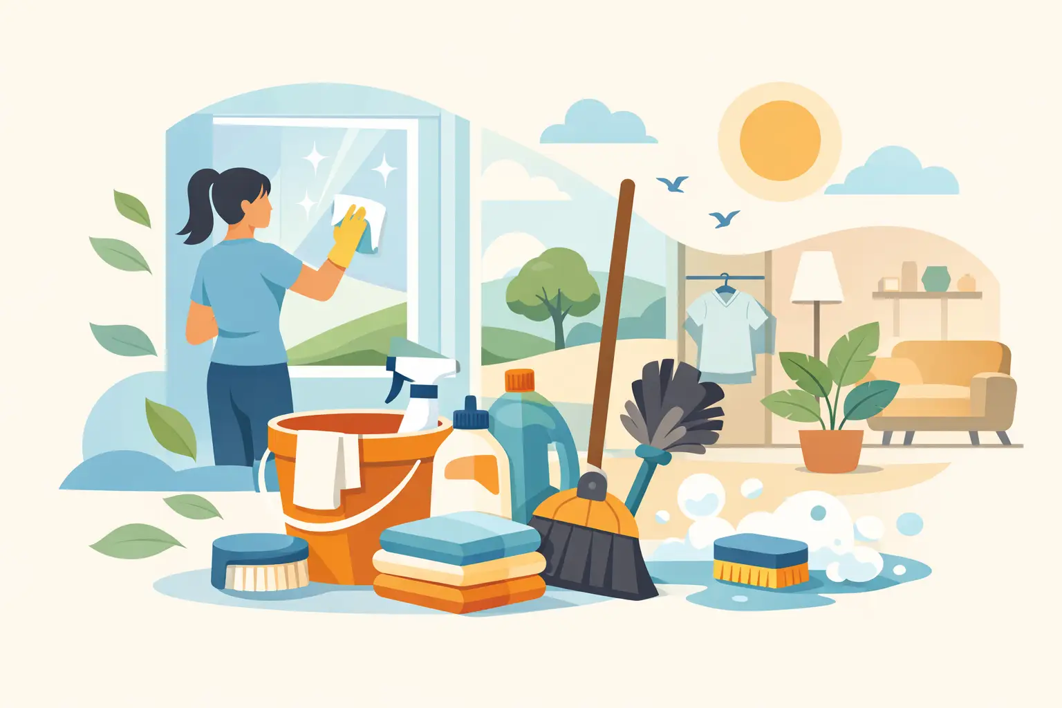 How to Prepare for Spring Cleaning Properly