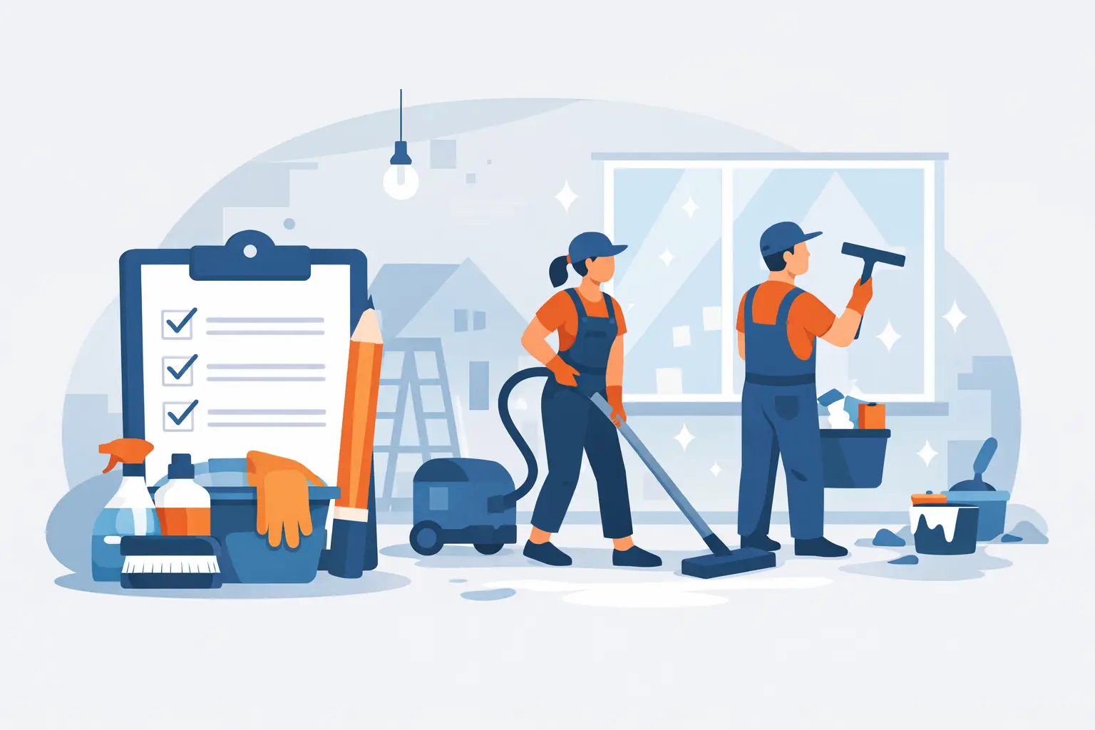 Post Construction Cleaning Checklist