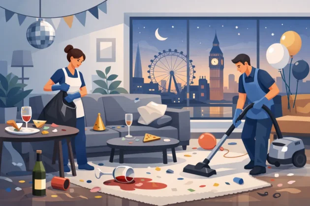 After Party Cleaning Service in London