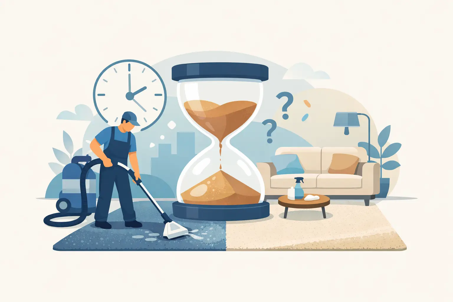 How Long Does Carpet Cleaning Take?