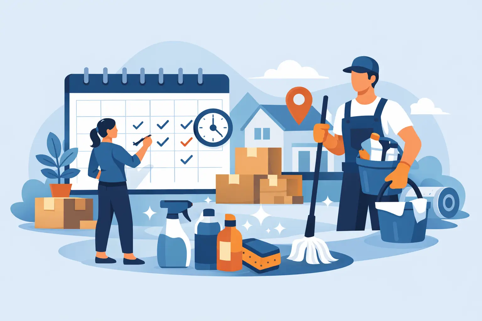 How to Schedule Move Cleaning Properly