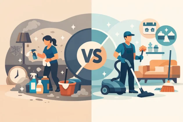 One Off Cleaning vs Regular Cleaning