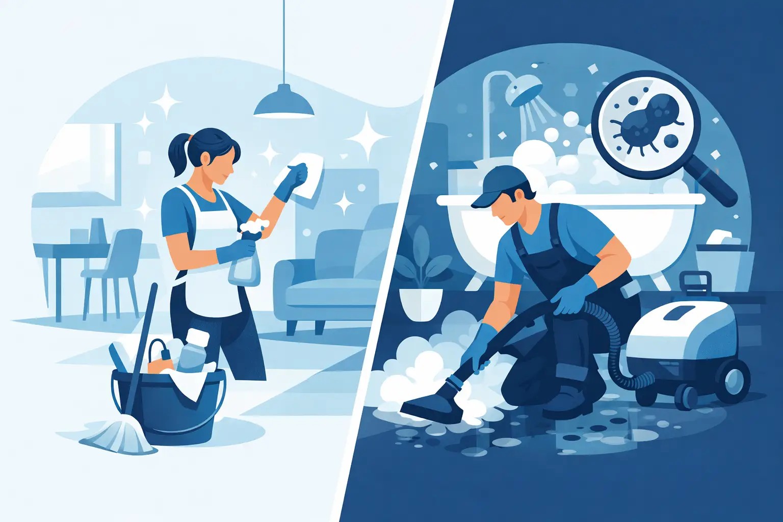 Tenancy Clean vs Deep Clean Explained