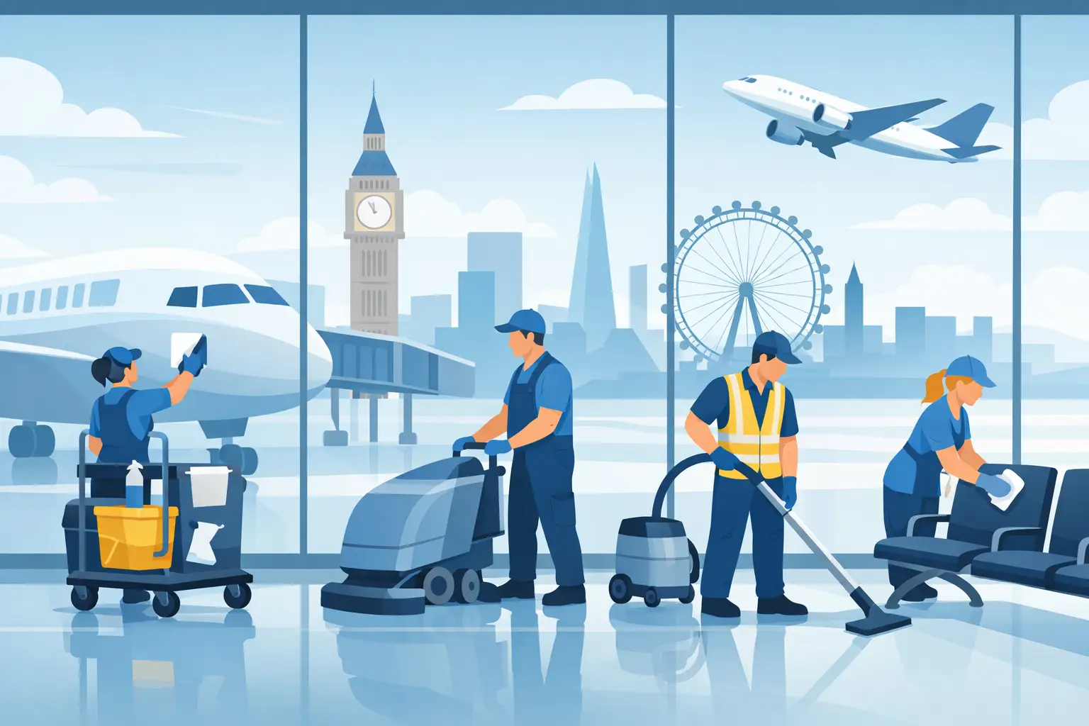 Airport Cleaning Services London Can Rely On