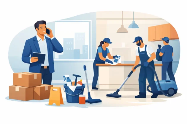 Can Landlords Arrange Move Out Cleaning?