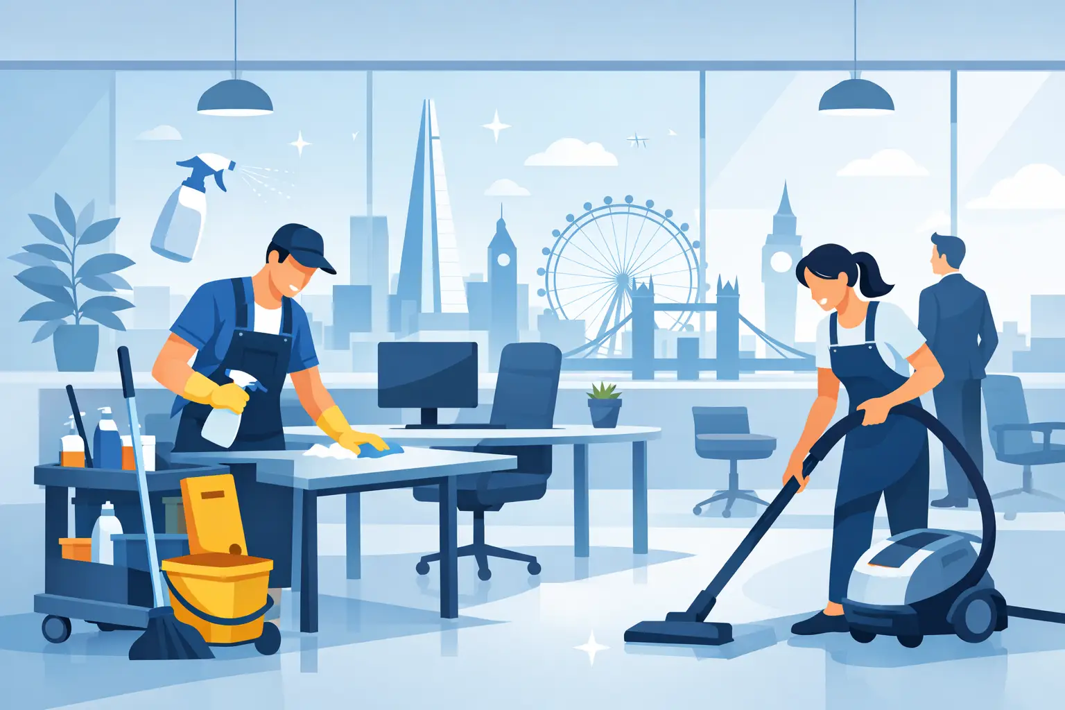 Office Cleaning Case Study in London