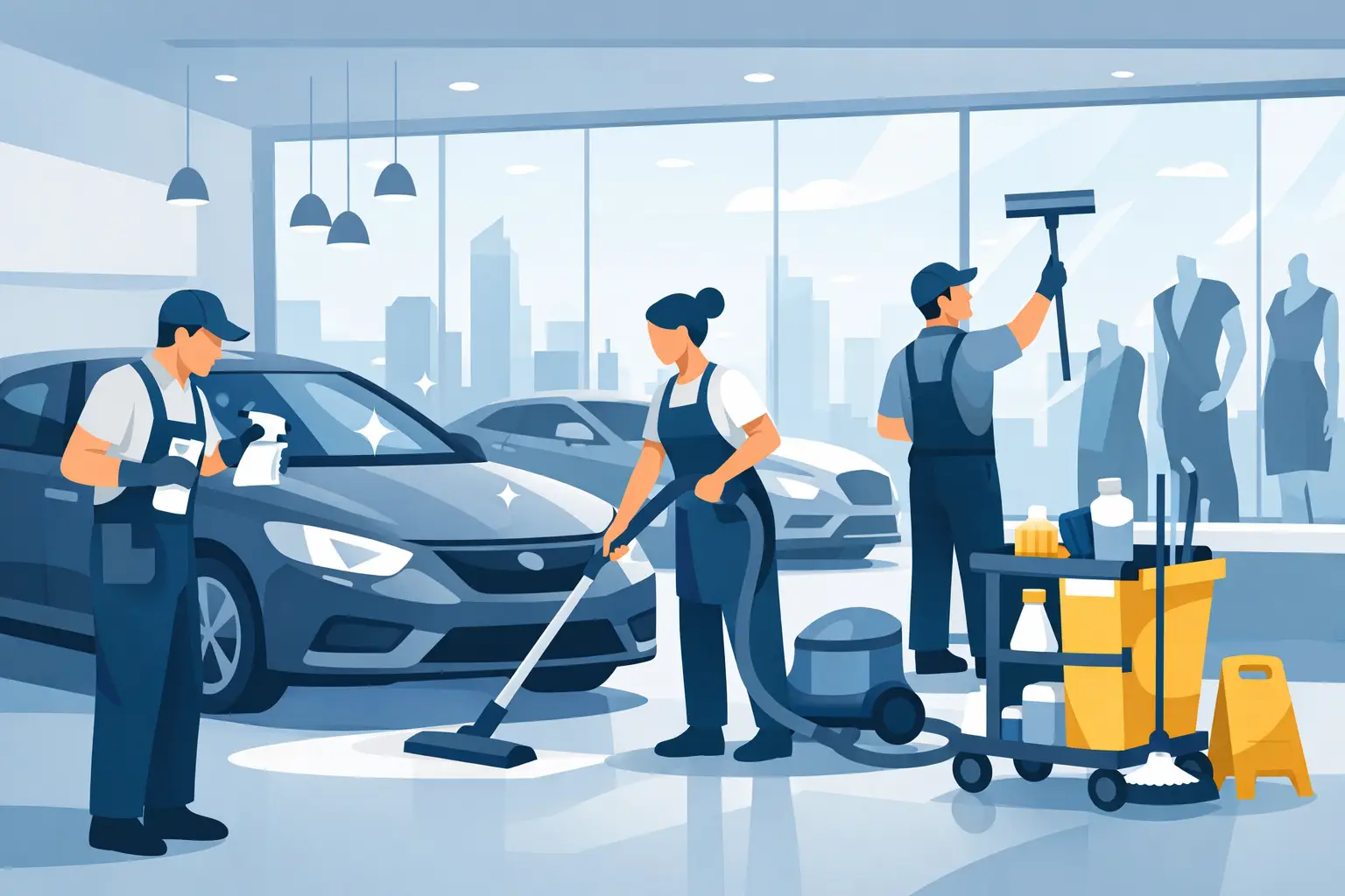 Showroom Cleaning Services London That Sell