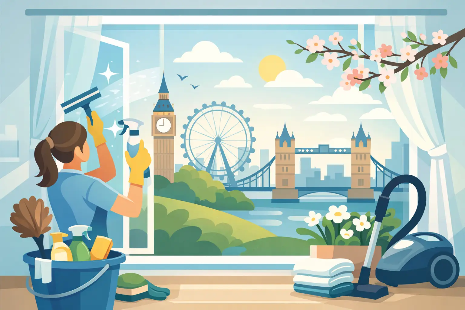 A Guide to Spring House Cleaning in London