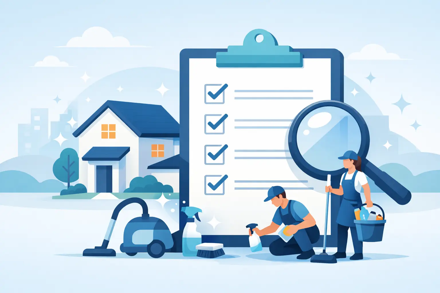 House Deep Cleaning Service Review Checklist