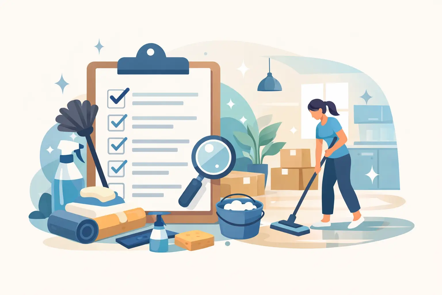Move In Cleaning Checklist for a Fresh Start