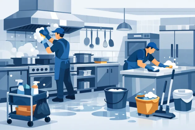 Restaurant Kitchen Deep Cleaning Done Right 2 Restaurant Kitchen Deep Cleaning Done Right