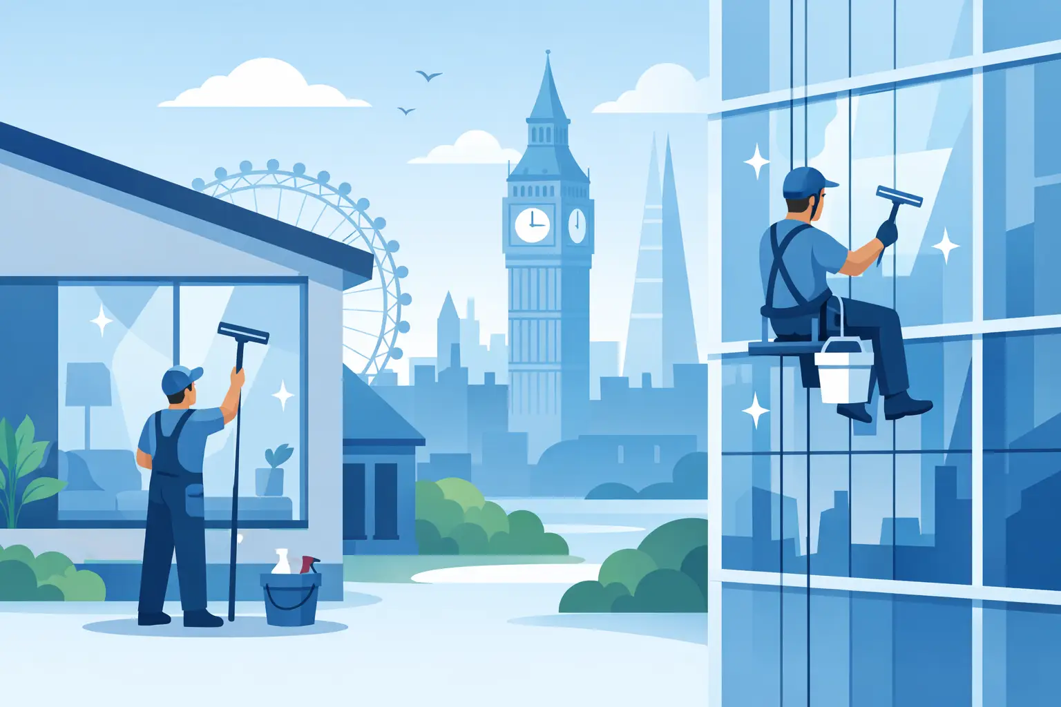 Window Cleaning London for Homes and Businesses