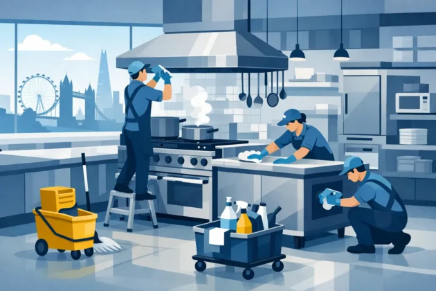A Commercial Kitchen Cleaning Case Study in London