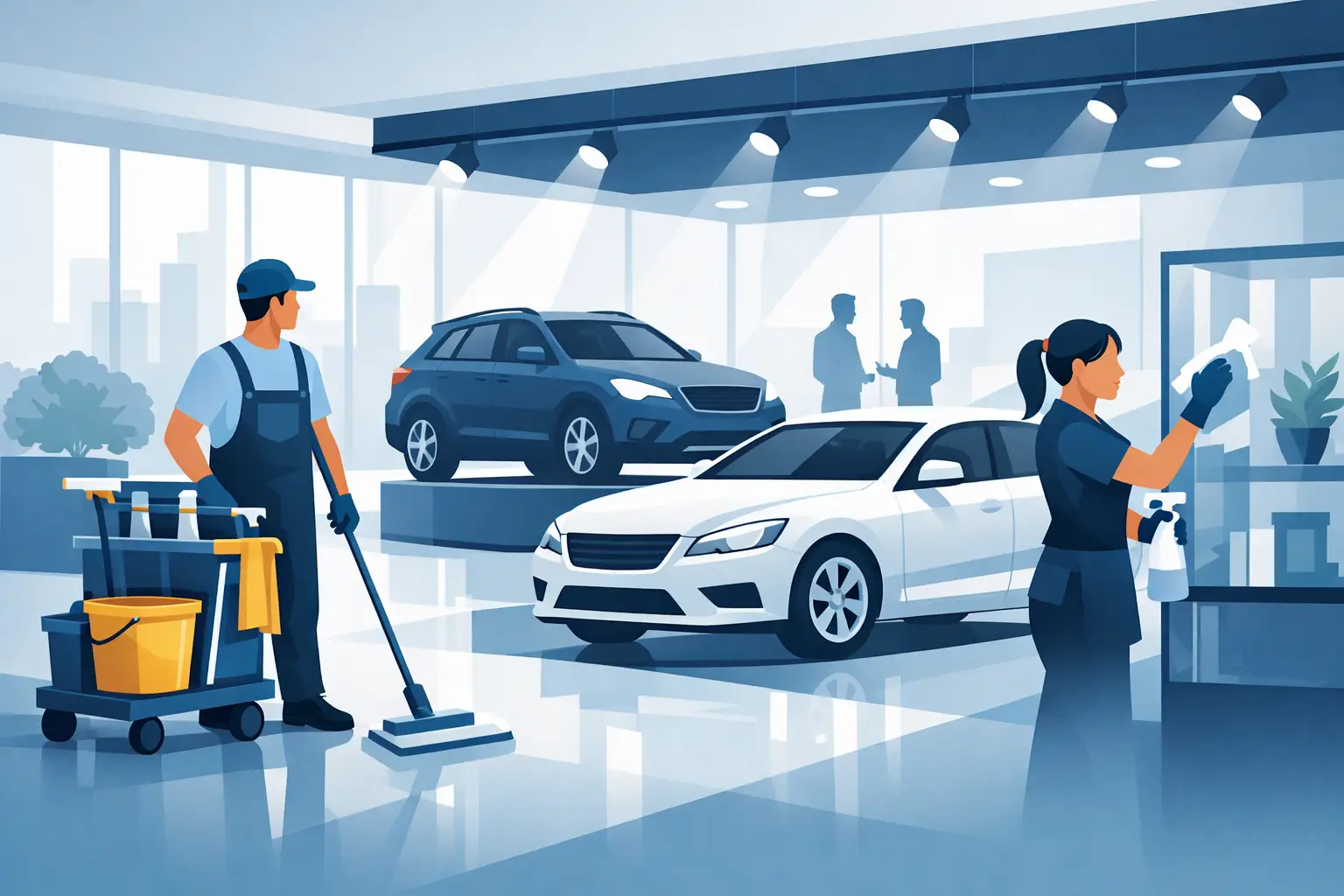 Commercial Cleaning for Showrooms That Sell