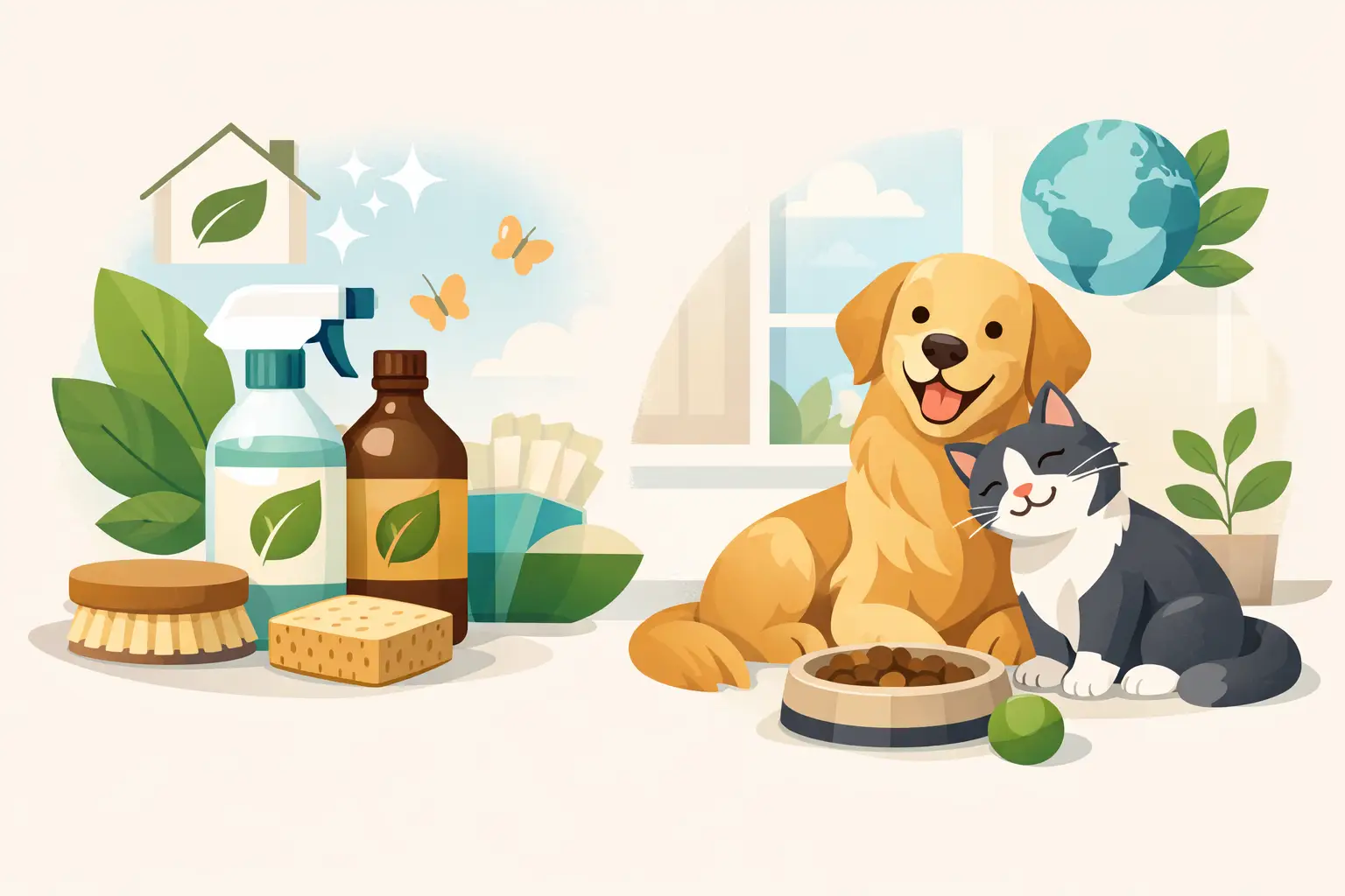 Is Eco Cleaning Safe for Pets? What Matters