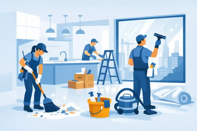 Post Builders Cleaning Services That Finish the Job