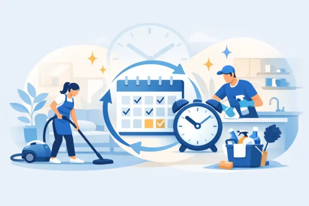 Recurring House Cleaning Benefits That Save Time