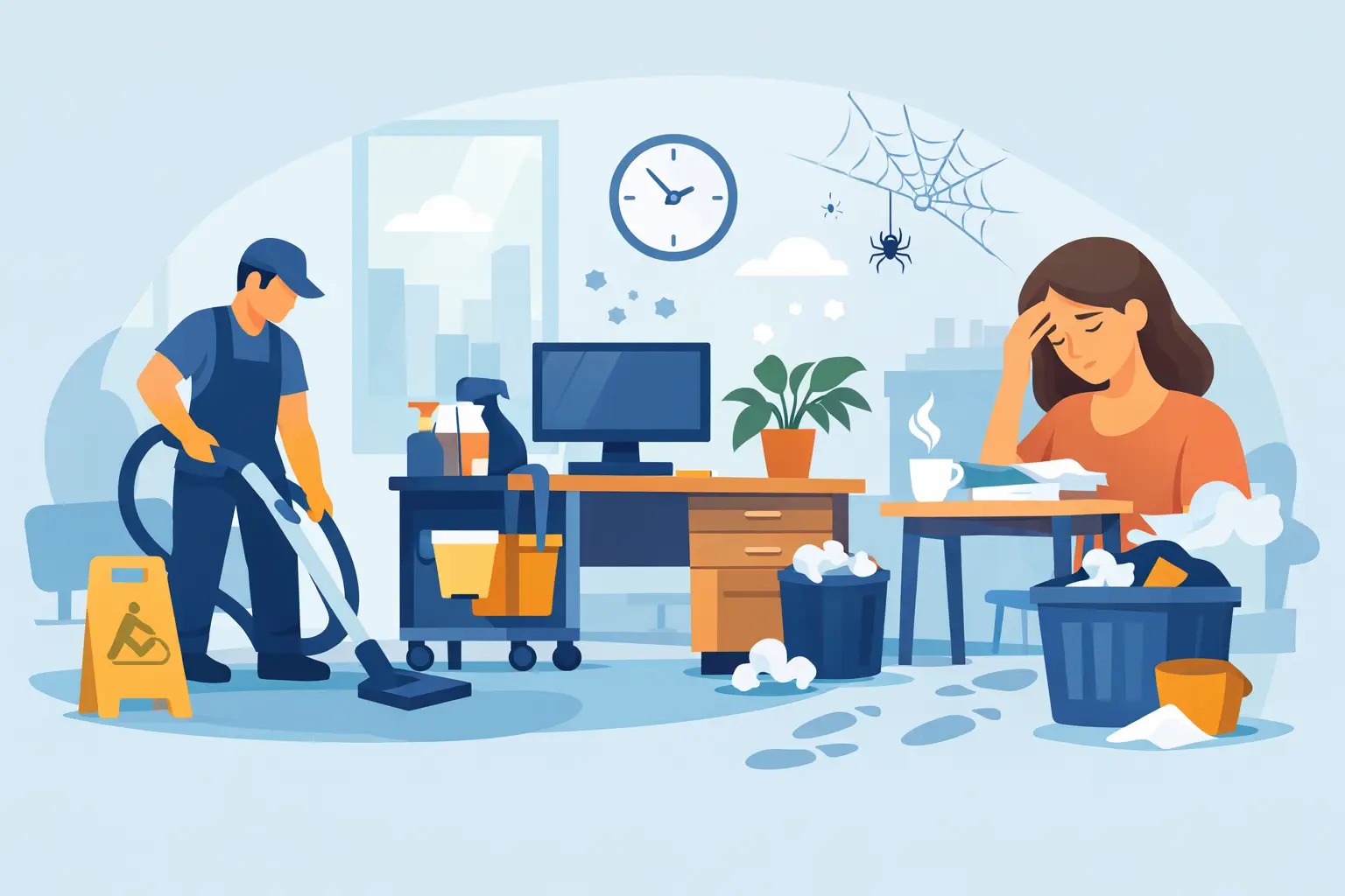 When Should Offices Be Deep Cleaned? 7 Key Signs