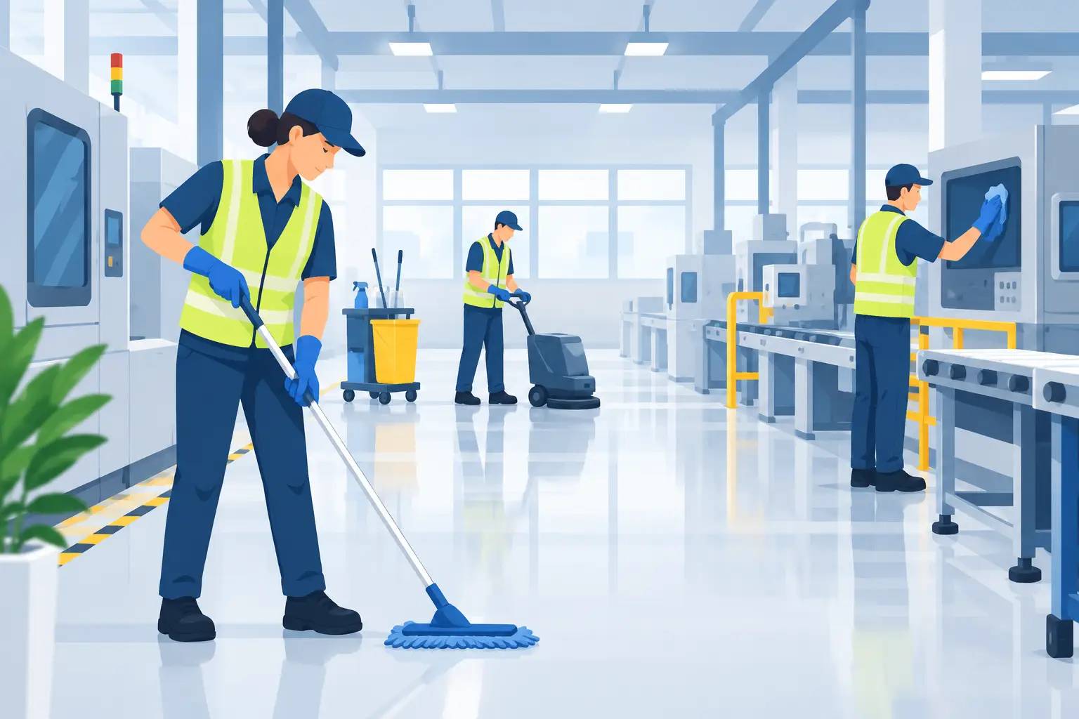 Best Practices for Factory Cleaning That Work 1 Best Practices for Factory Cleaning That Work