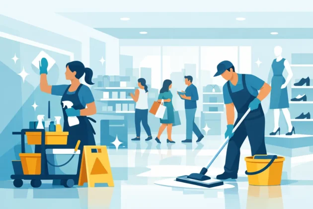 Shop Cleaning for High Footfall: Keep Standards High 10 Shop Cleaning for High Footfall: Keep Standards High