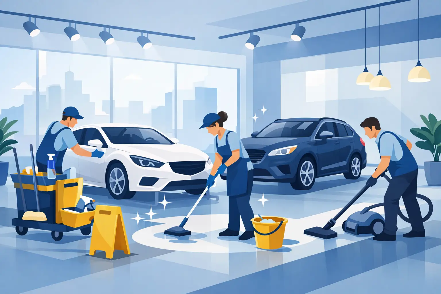 Showroom Cleaning Before Events That Gets It Right