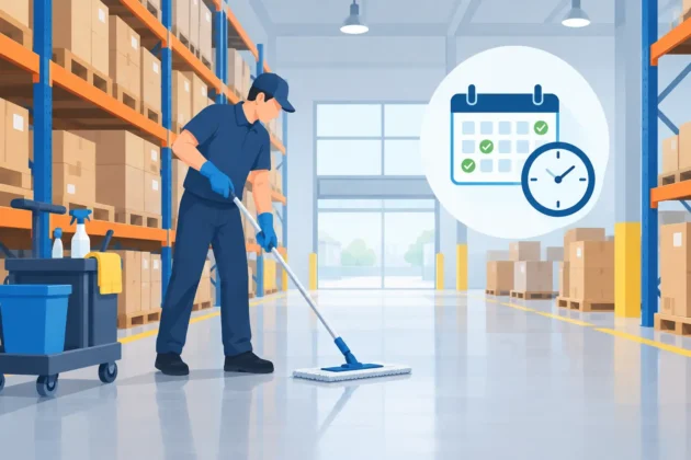 Warehouse Cleaning Frequency: How Often?