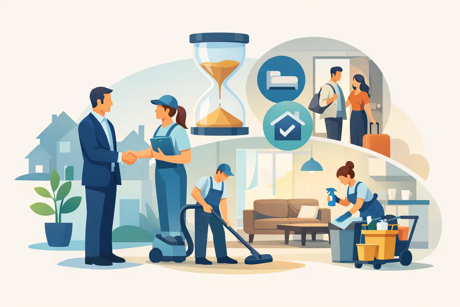 Why Hire Cleaners for Landlords? Less Void Time
