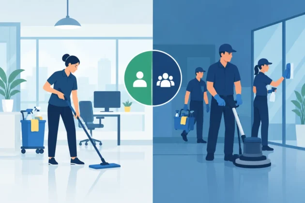 In-House Versus Contract Cleaning: Which Fits?